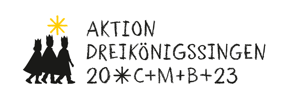 2023_DKS_Aktionslogo_schwarz (c) Kindermissionswerk ,Die Sternsinger‘ e.V.