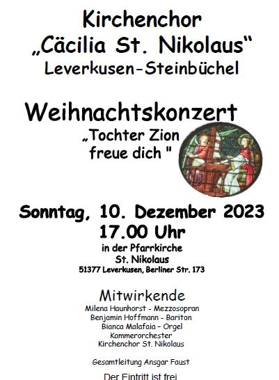 adventssingen nikolaus
