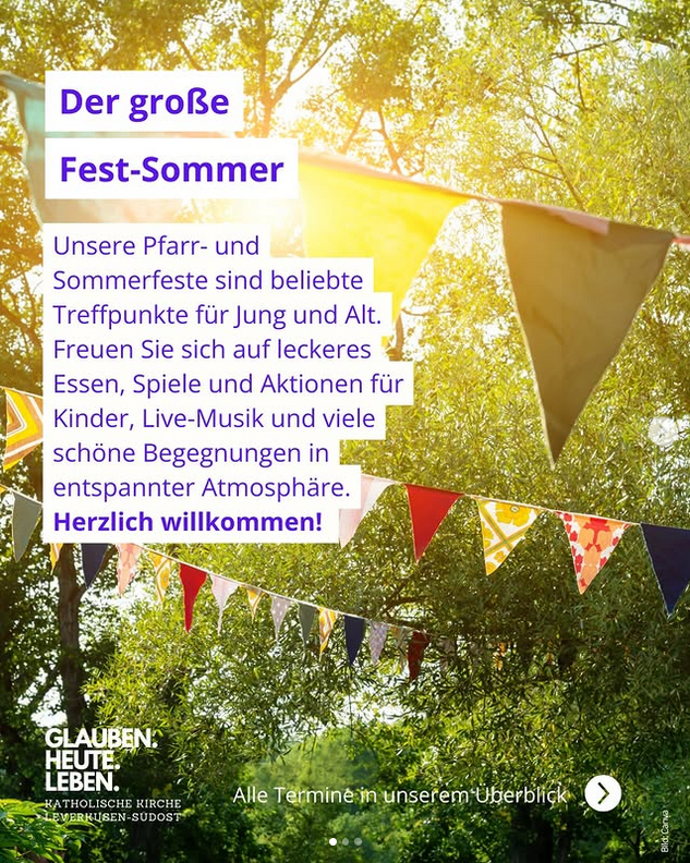 gemeindefeste (c) Voss/Leverkusen Südost, Bild: Canva