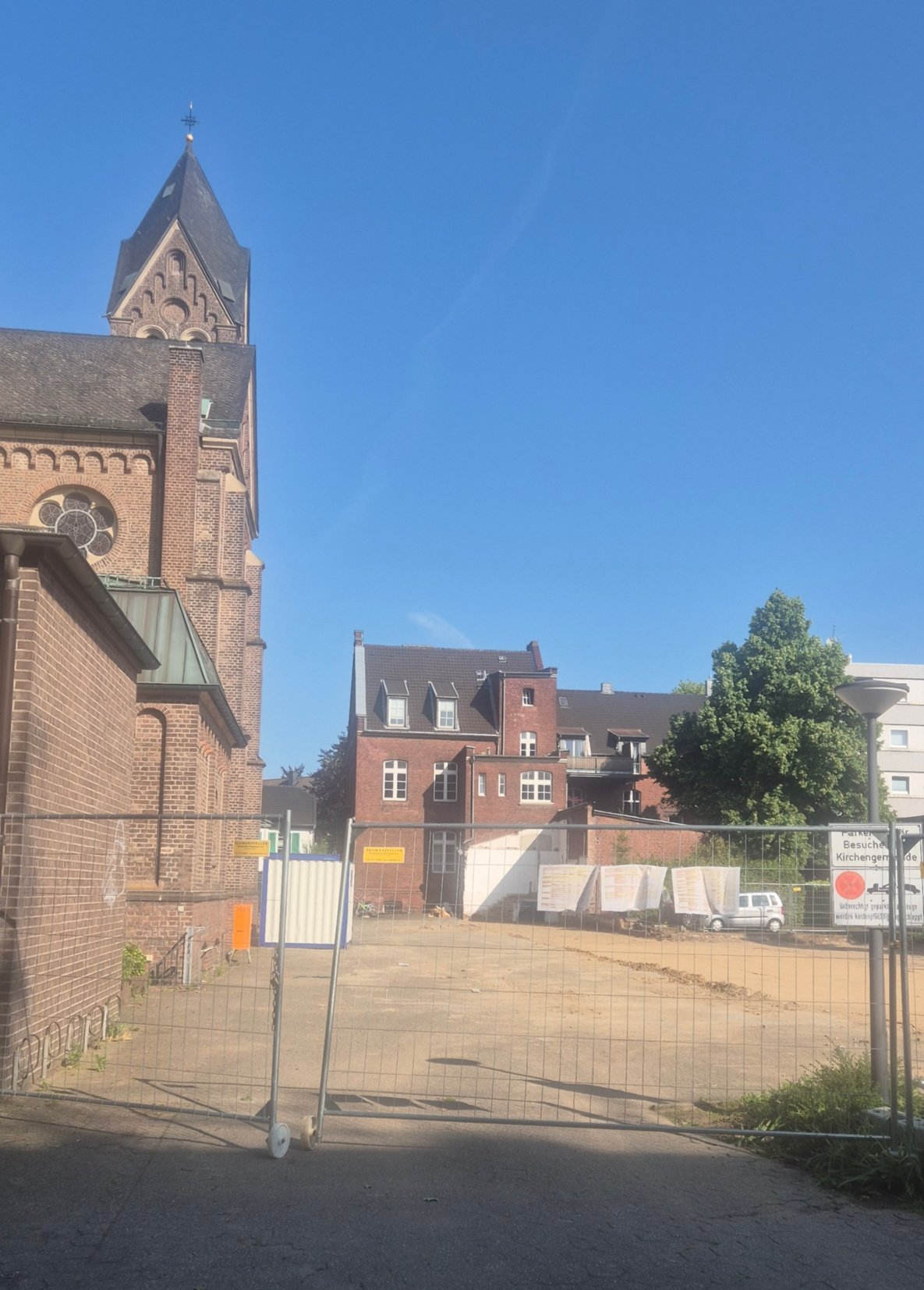 neues Pfarrzentrum Bauphase